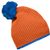 Pompon Hat with Contrast Stripe - Häkelmütze mit Kontrastrand und Pompon (Bild 3)