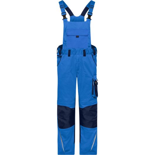 Workwear Pants with Bib - STRONG - - Spezialisierte Latzhose mit funktionellen Details und flexibel einstellbarem, elastischen Bund (Bild 1)