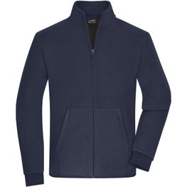 Men's Bonded Fleece Jacket - Fleecejacke mit kontrastfarbiger Innenseite