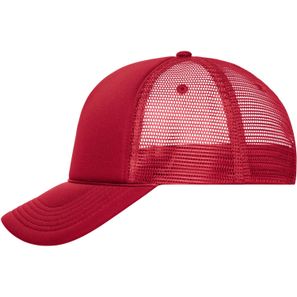 5 Panel Retro Mesh Cap - 5 Panel Cap mit retrogetreuer Zierkordel über dem Schild