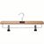 Clothes hanger with clip - Hochwertiger Holz-Kleiderbügel mit Klammersteg (Bild 1)