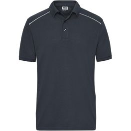 Men's  Workwear Polo - SOLID - - Strapazierfähiges und pflegeleichtes Polo mit Kontrastpaspel