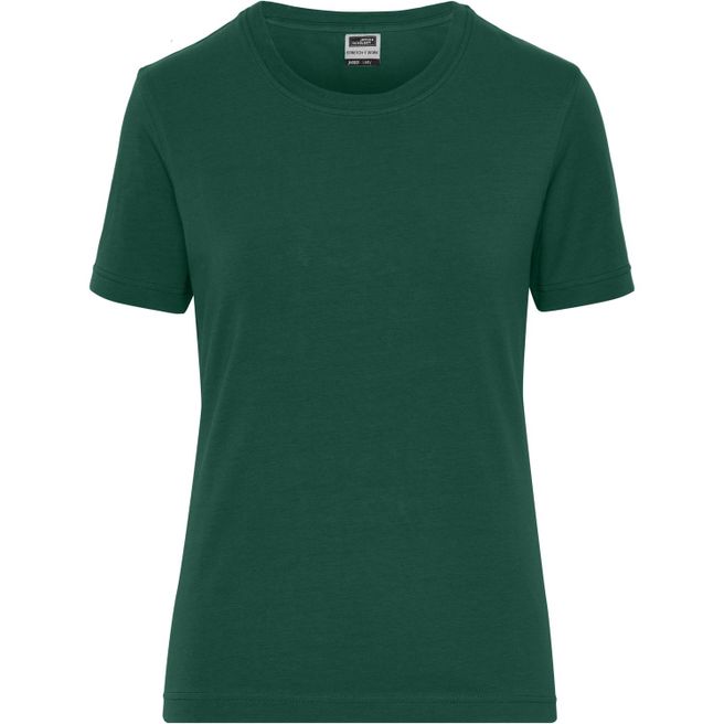 Ladies' BIO Stretch-T Work - SOLID - - T-Shirt aus weichem Elastic-Single-Jersey