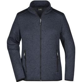 Produktabbildung Ladies' Knitted Fleece Jacket - Modische Strickfleece Jacke mit Stehkragen Ladies' Knitted Fleece Jacket - Modische Strickfleece Jacke mit Stehkragen