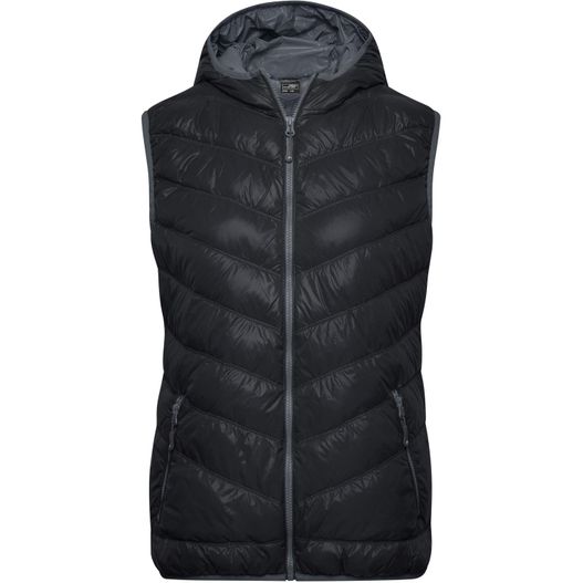 Ladies' Down Vest - Ultraleichte sportliche Daunenweste mit Kapuze (Bild 1)
