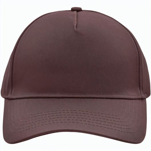 5 Panel Cap - 5 Panel Cap mit ungebürsteter Oberfläche (Bild 1)