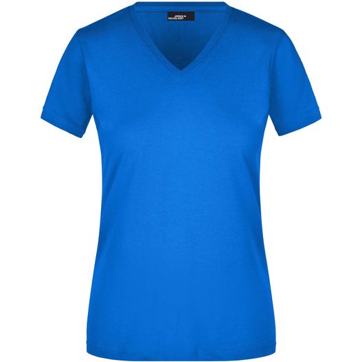 Ladies' Slim Fit V-T - Figurbetontes V-Neck-T-Shirt (Bild 1)