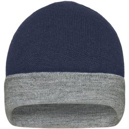 Produktabbildung Reversible Beanie - Wendemütze mit breitem Kontrastumschlag Reversible Beanie - Wendemütze mit breitem Kontrastumschlag