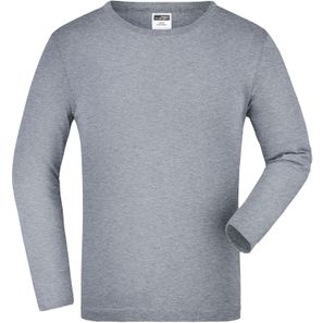 Junior Shirt Long-Sleeved Medium - Langarm T-Shirt aus Single Jersey