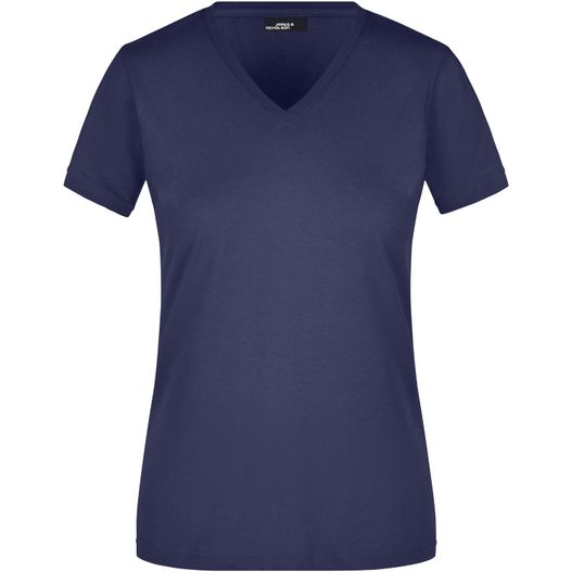 Ladies' Slim Fit V-T - Figurbetontes V-Neck-T-Shirt (Bild 1)