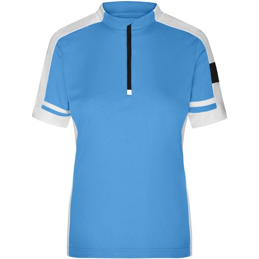 Ladies' Bike-T Half Zip - Sportives Bike-Shirt (Bild 1)