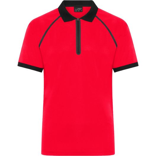 Produktabbildung Men's Zip-Polo - Polo mit Reißverschluss aus Funktions-Polyester für Promotion, Sport und Freizeit Men's Zip-Polo - Polo mit Reißverschluss aus Funktions-Polyester für Promotion, Sport und Freizeit (Bild 1)