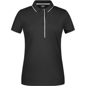Ladies' Polo Stripe - Klassisches Polo mit Kontraststreifen