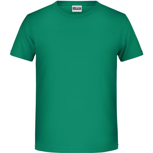 Boys' Basic-T - T-Shirt für Kinder in klassischer Form (Bild 1)