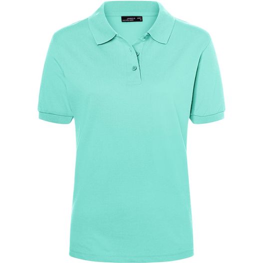 das grüne poloshirt für frauen Classic Polo Ladies - Hochwertiges Polohemd mit Armbündchen (Bild 1)