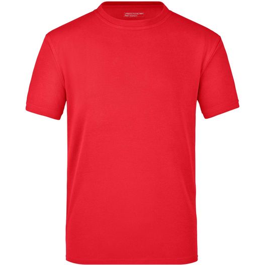 ein rotes t-shirt mit einem weißen logo auf der brust Function-T - T-Shirt aus hochfunktionellem CoolDry® (Bild 1)