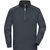 Workwear Half-Zip Sweat - SOLID - - Sweatshirt mit Stehkragen, Reißverschluss und Kontrastpaspel (Bild 1)
