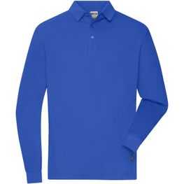 Men's Workwear-Longsleeve Polo - Strapazierfähiges und pflegeleichtes Langarm Polo