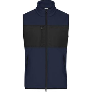 Men's Fleece Vest - Fleeceweste im Materialmix