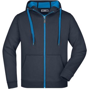 Men's Doubleface Jacket - Sportive Jacke mit Kapuze