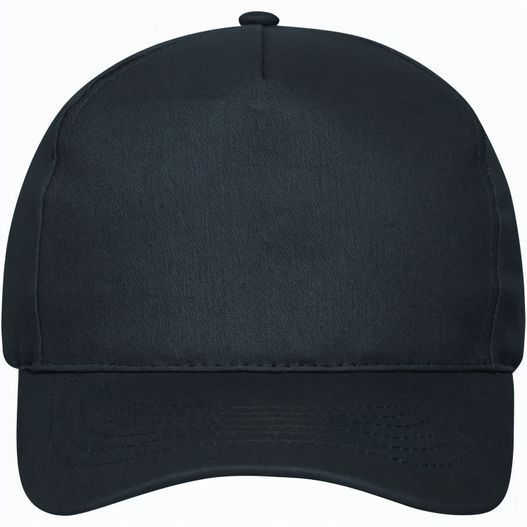 5 Panel Cap Bio Cotton - 5 Panel Cap mit ungebürsteter Oberfläche (Bild 1)
