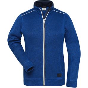 Ladies' Knitted Workwear Fleece Jacket - SOLID - - Pflegeleichte Strickfleece-Jacke