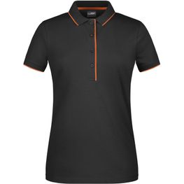 Ladies' Polo Stripe - Klassisches Polo mit Kontraststreifen