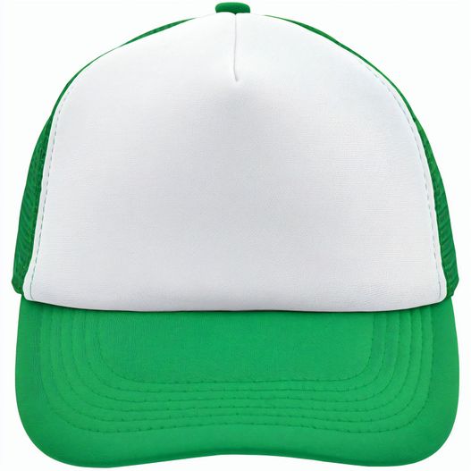 5 Panel Polyester Mesh Cap - Trendiges 5 Panel Mesh Cap in zahlreichen Farbvarianten (Bild 1)