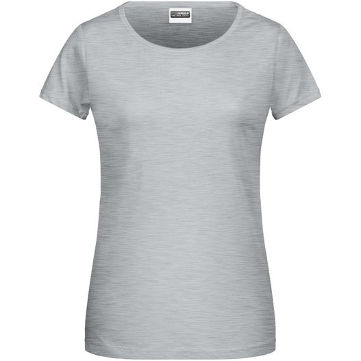 shirt mit kurzen ärmeln Ladies' Basic-T - Damen T-Shirt in klassischer Form (Bild 1)