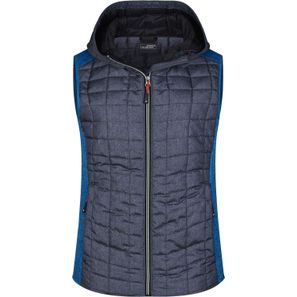Ladies' Knitted Hybrid Vest - Weste im stylischen Materialmix