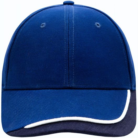 Half-Pipe Sandwich Cap - 6 Panel Cap mit extravaganter, dreifarbiger Sandwich-Lösung (Bild 1)