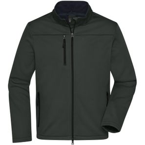 Men's Softshell Jacket - Klassische Softshelljacke im sportlichen Design aus recyceltem Polyester