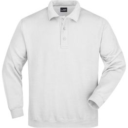 Polo-Sweat Heavy - Klassisches Komfort Polo-Sweatshirt