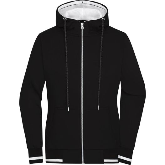Ladies' Club Sweat Jacket - Sweatjacke mit Reißverschluss und Kapuze (Bild 1)