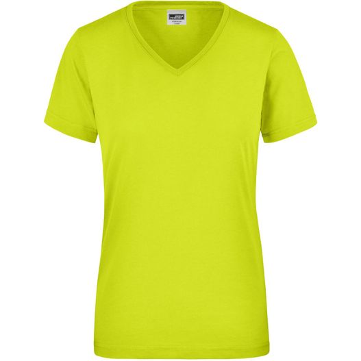 Ladies' Signal Workwear T-Shirt - Strapazierfähiges und pflegeleichtes T-Shirt in Signalfarben (Bild 1)