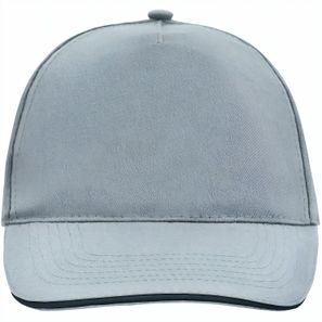 5 Panel Promo Sandwich Cap - 5 Panel Promo Cap mit kontrastfarbigem Sandwich