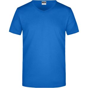 Men's Slim Fit V-T - Figurbetontes V-Neck-T-Shirt