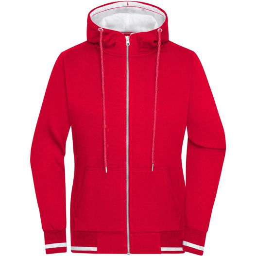 Ladies' Club Sweat Jacket - Sweatjacke mit Reißverschluss und Kapuze (Bild 1)