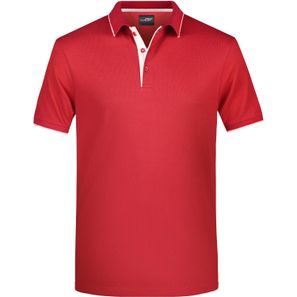 Men's Polo Stripe - Klassisches Polo mit Kontraststreifen