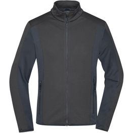 Men's Structure Fleece Jacket - Stretchfleecejacke im sportlichen Look