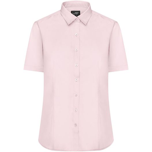 Ladies' Shirt Shortsleeve Poplin - Klassisches Shirt aus pflegeleichtem Mischgewebe (Bild 1)