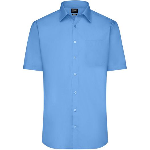 Men's Shirt Shortsleeve Poplin - Klassisches Shirt aus pflegeleichtem Mischgewebe (Bild 1)