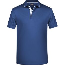 Men's Polo Stripe - Klassisches Polo mit Kontraststreifen