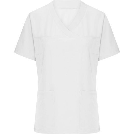 Ladies' Stretch-Kasack - Elastischer Kasack mit V-Ausschnitt (Bild 1)