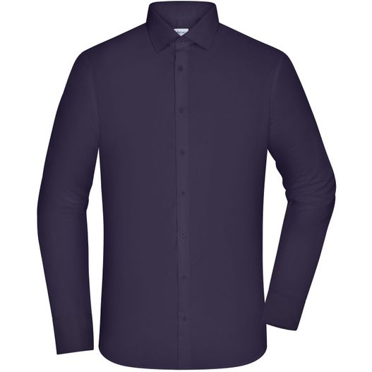 Men's Shirt - SLIM FIT - - Modisches, tailliertes Shirt in körpernaher Schnittform (Bild 1)