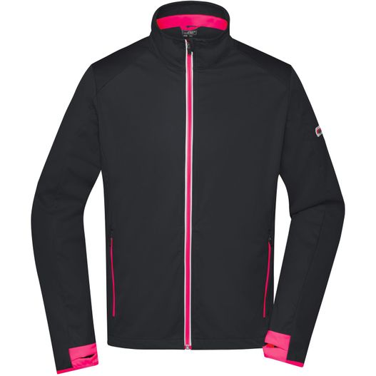 Men's Sports Softshell Jacket - Funktionelle Softshelljacke für Sport, Freizeit und Promotion (Bild 1)