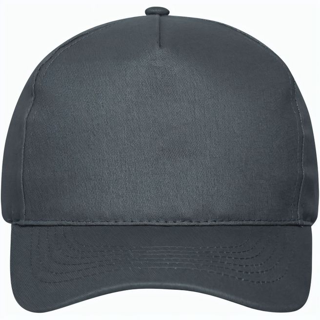 5 Panel Cap Bio Cotton - 5 Panel Cap mit ungebürsteter Oberfläche