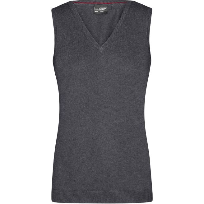 Produktabbildung Ladies' V-Neck Pullunder - Klassischer Baumwoll-Pullunder Ladies' V-Neck Pullunder - Klassischer Baumwoll-Pullunder