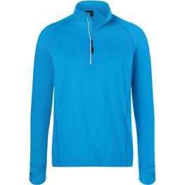 Men's Sports Shirt Half-Zip - Langarm-Shirt mit Reißverschluss für Sport und Freizeit