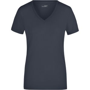 Ladies' Stretch V-T - T-Shirt aus weichem Elastic-Single-Jersey